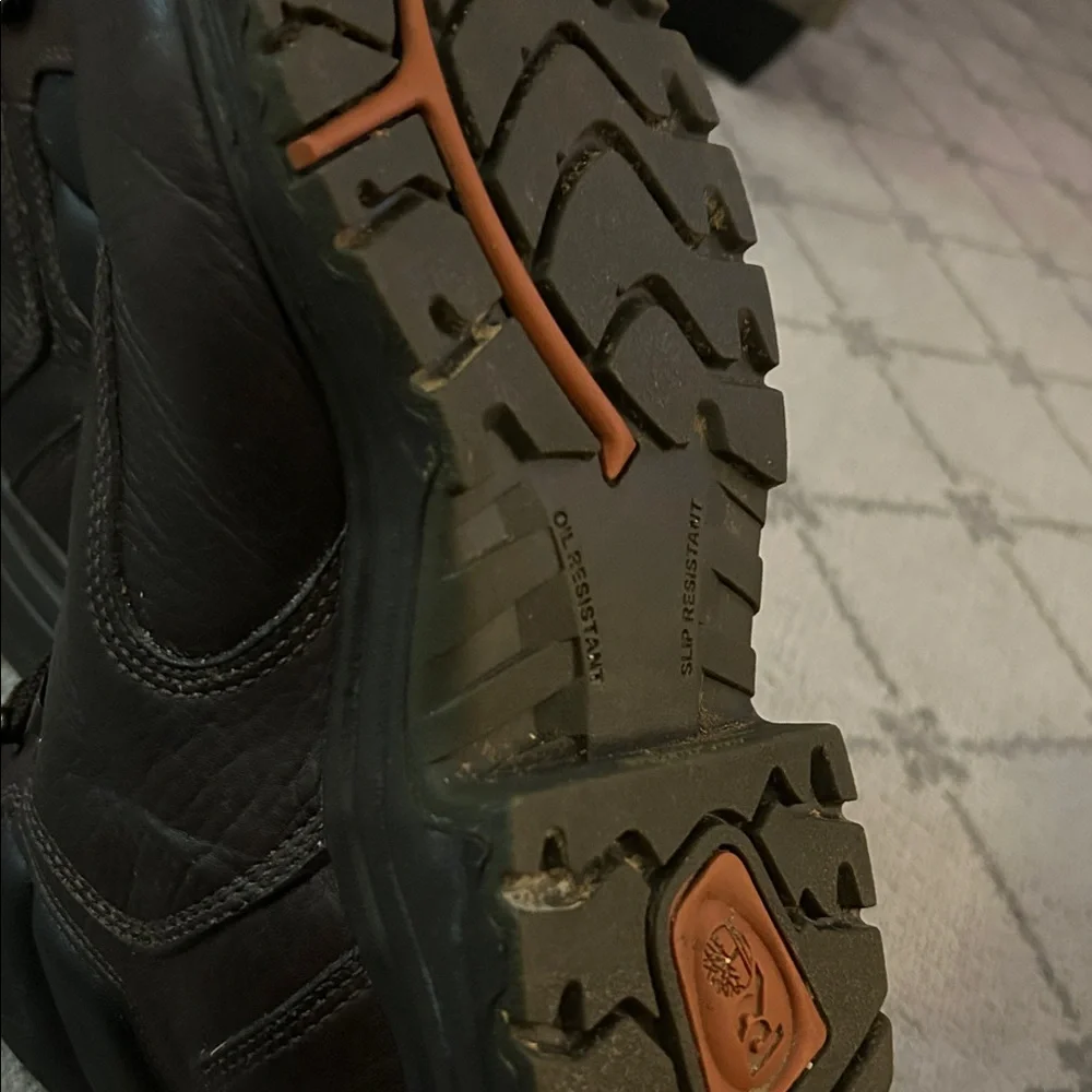 Timberland PRO Titan Dark Brown Leather Boots